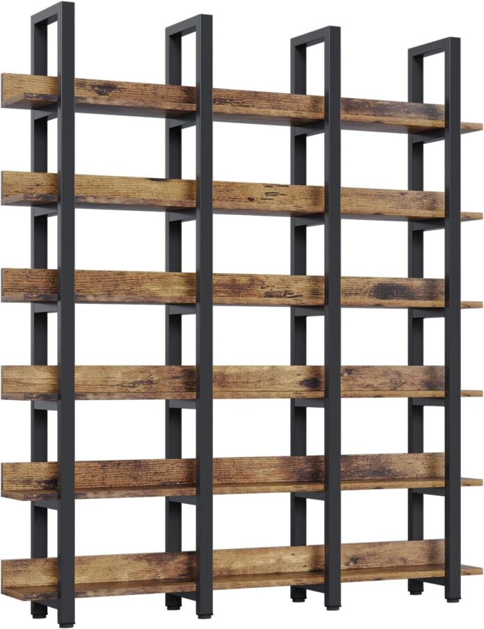 Our Honest Take: oneinmil 71″ Industrial Bookshelf Review