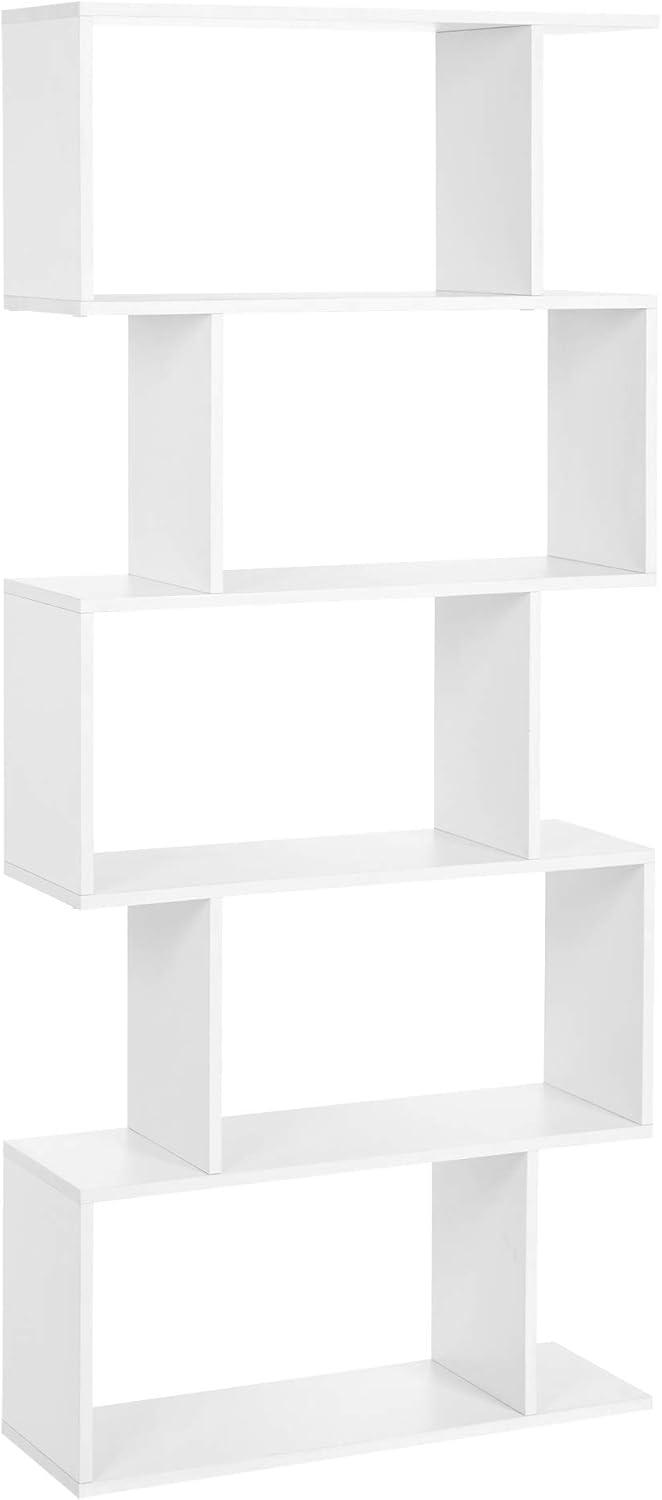 Our Thoughts on the VASAGLE White 5-Tier Wooden Bookcase