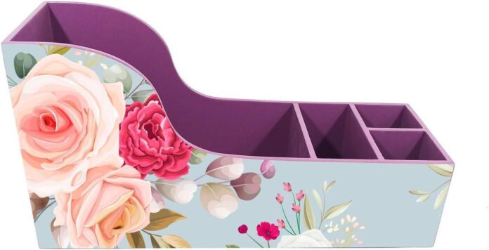 Organizing Made Easy: Our Take on the Vintage Purple Book Rack