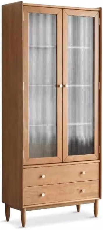 Organizing With Style: Our Take on the Cherry Wood Bookcase