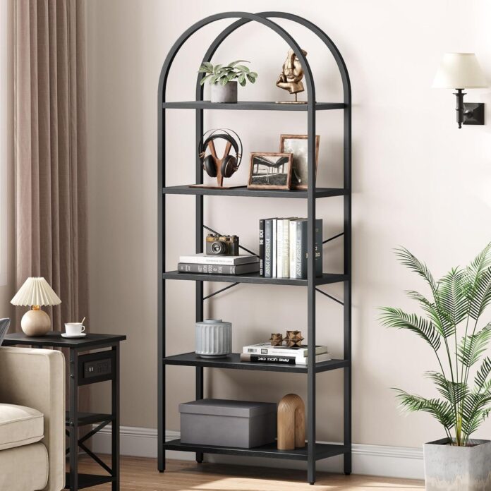 Why We Love the IDEALHOUSE 5-Tier Bookshelf for Every Room