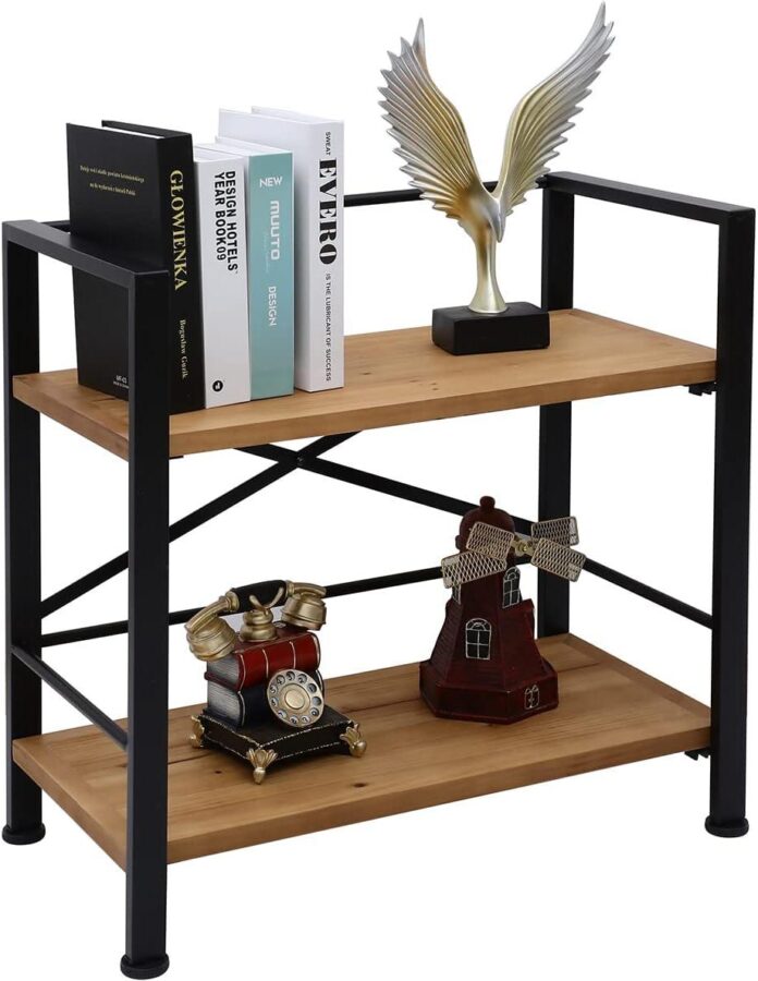Our Honest Take on the Crofy Rustic 2-Tier Wood Bookshelf