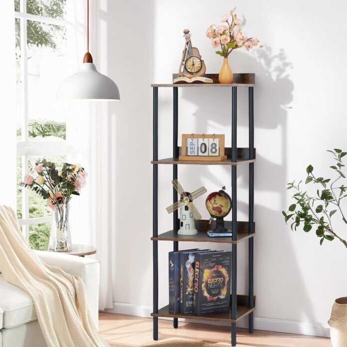 How We Organized Our Space with the AKACIJA Small Bookshelf