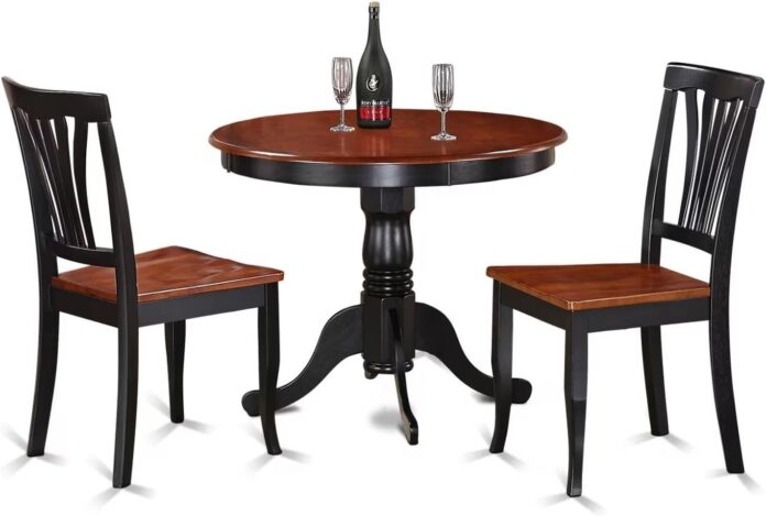 Our Take on the East West ANAV3-BLK-W: Stylish Small Space Dining