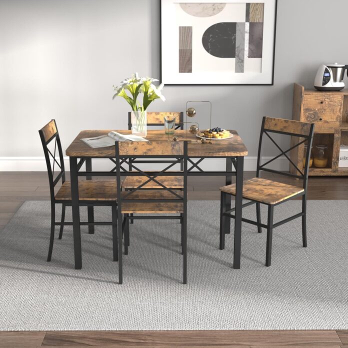 Making the Most of Small Spaces with a Stylish 5-Piece Dining Set