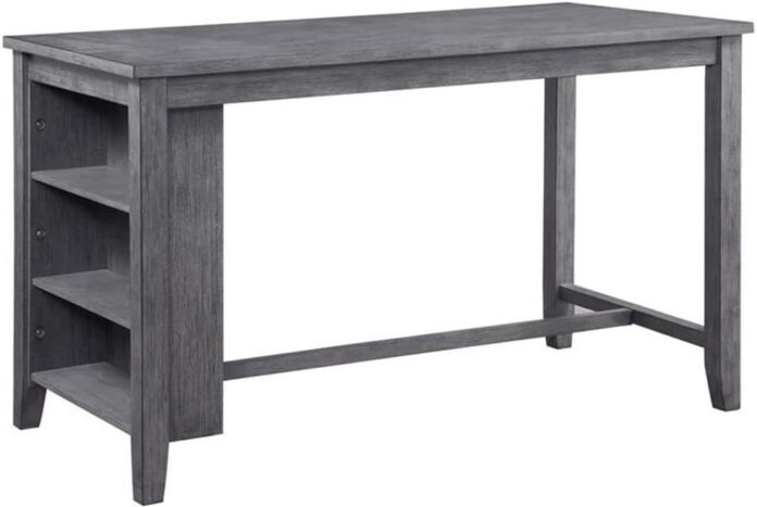 Exploring the Timeless Charm of the Homelegance Timbre Gray Counter Table