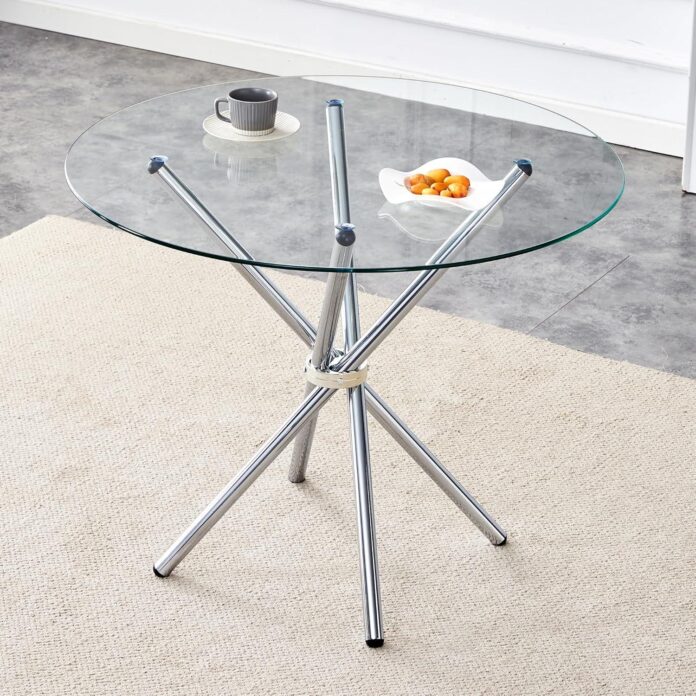 Gather Around: Exploring the Sleek Round Glass Dining Table for Small Spaces