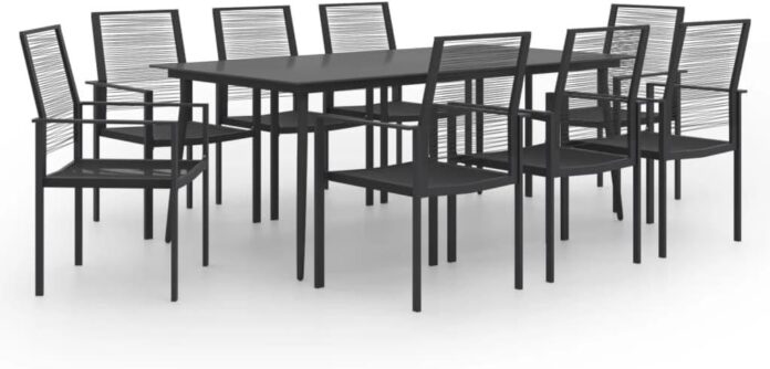 Transforming Outdoor Spaces with a Durable 9-Piece Patio Dining Set
