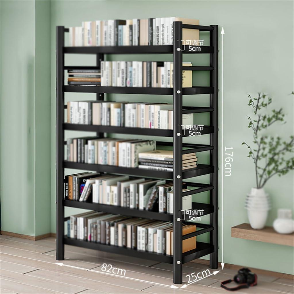 Sturdy Iron & ‌Steel Bookcase: Our Adjustable Storage ⁢Solution