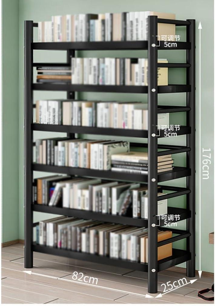 Sturdy ‍Iron & Steel Bookcase: Our‌ Adjustable Storage Solution