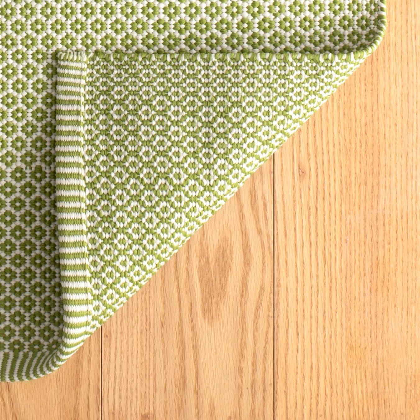 Why We Love the dash & Albert Finn Sprout Rug for Indoors & Out