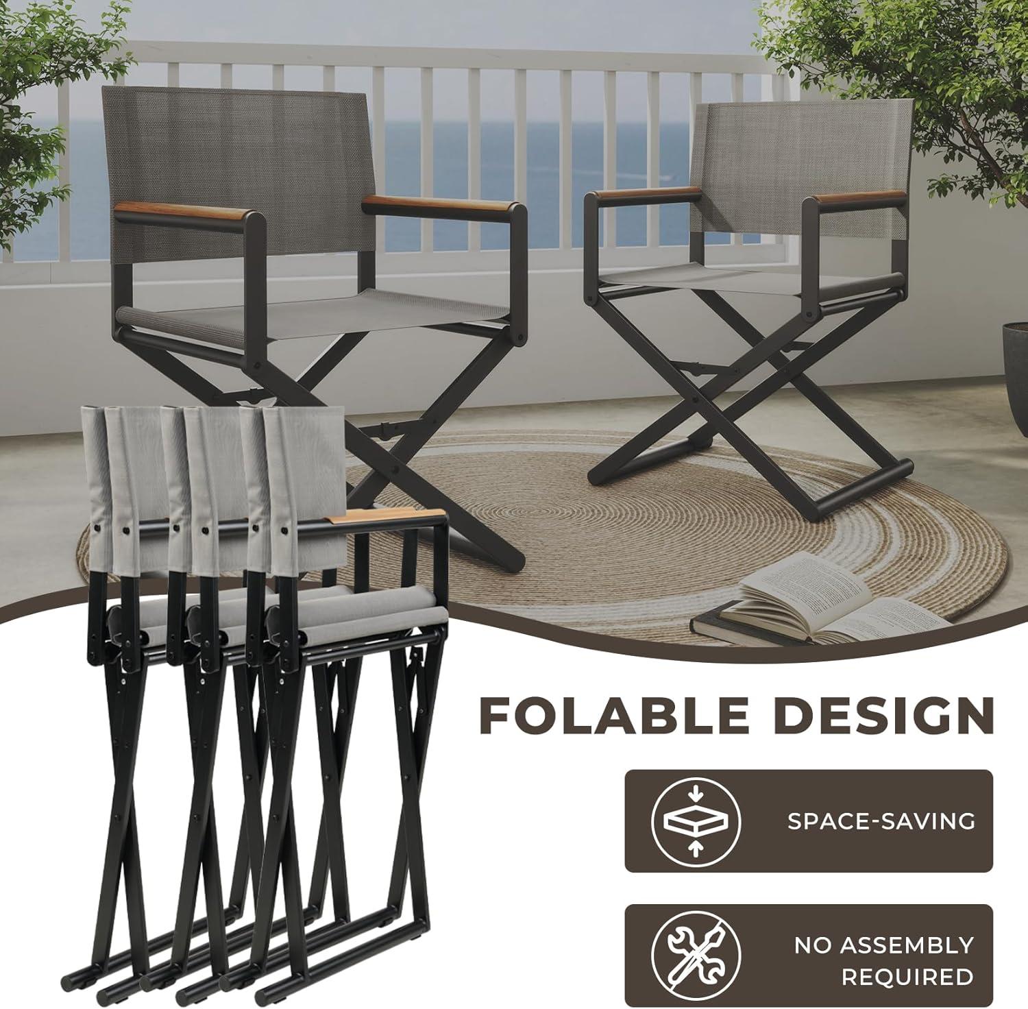 Spacious & Stylish Patio Set Perfect for Outdoor dining Fun