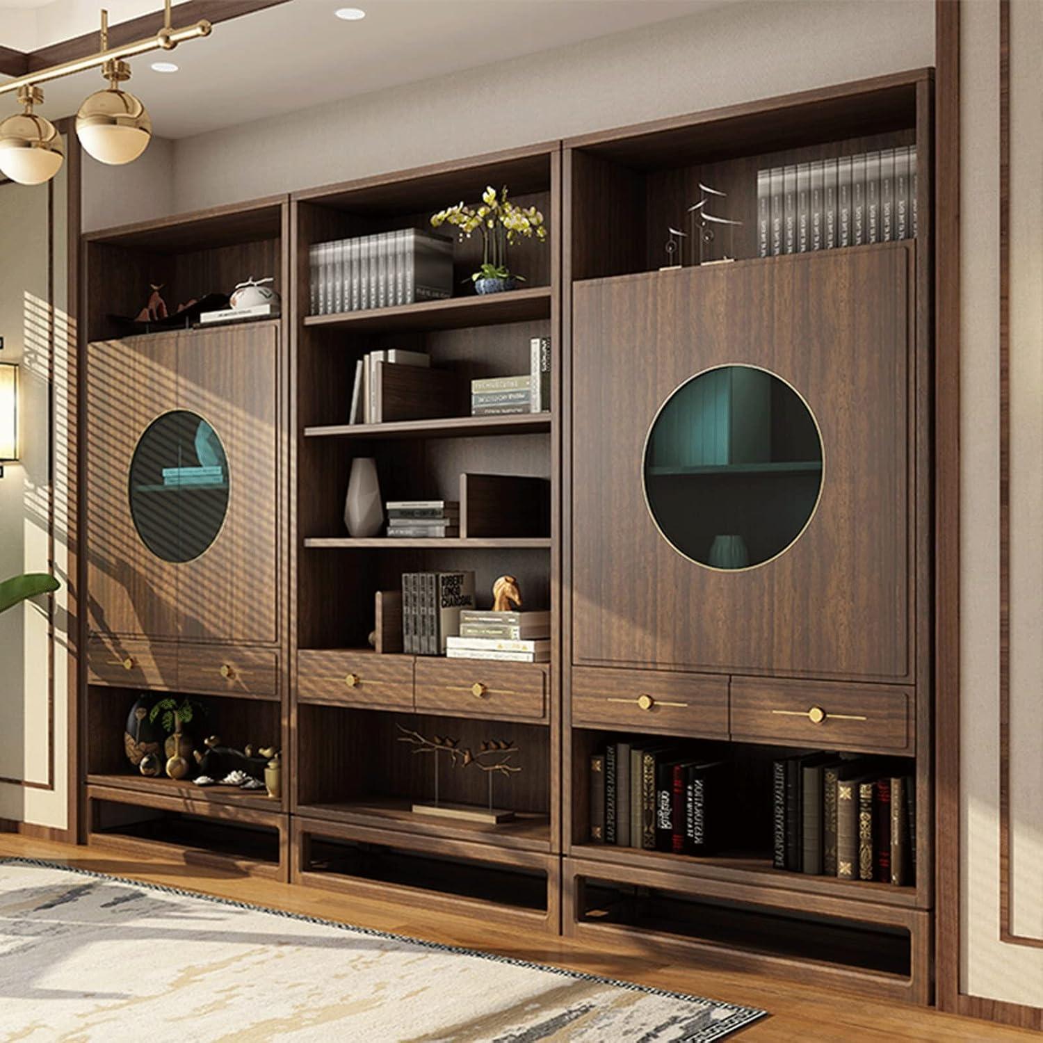 How We Organized Our Space with ​HEXEH's Elegant Chinese Shelf