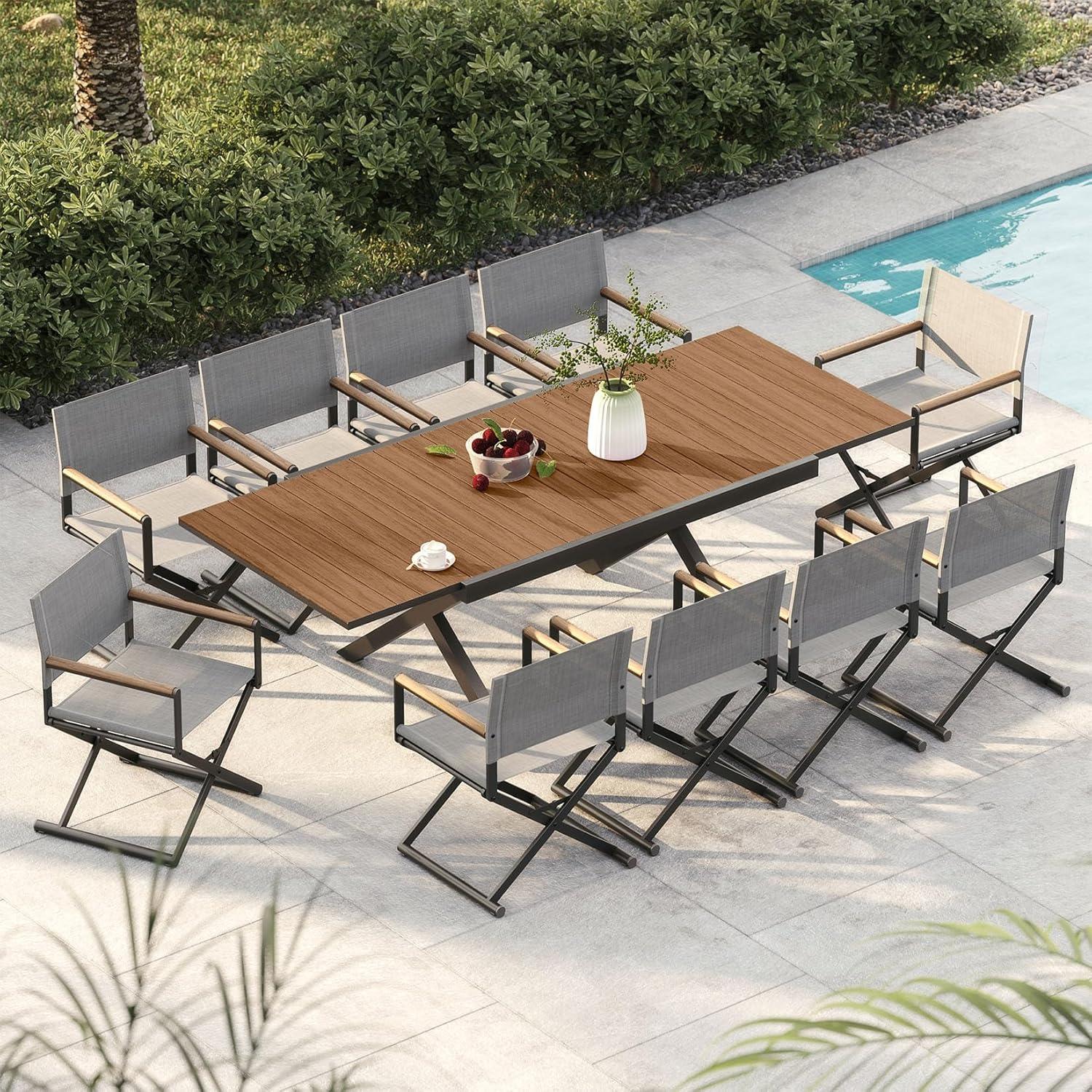 Spacious & Stylish Patio Set Perfect for Outdoor dining Fun