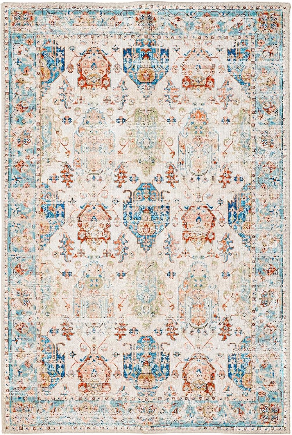 Why We Love the NURTUDIS 8'x10' Washable Vintage Rug