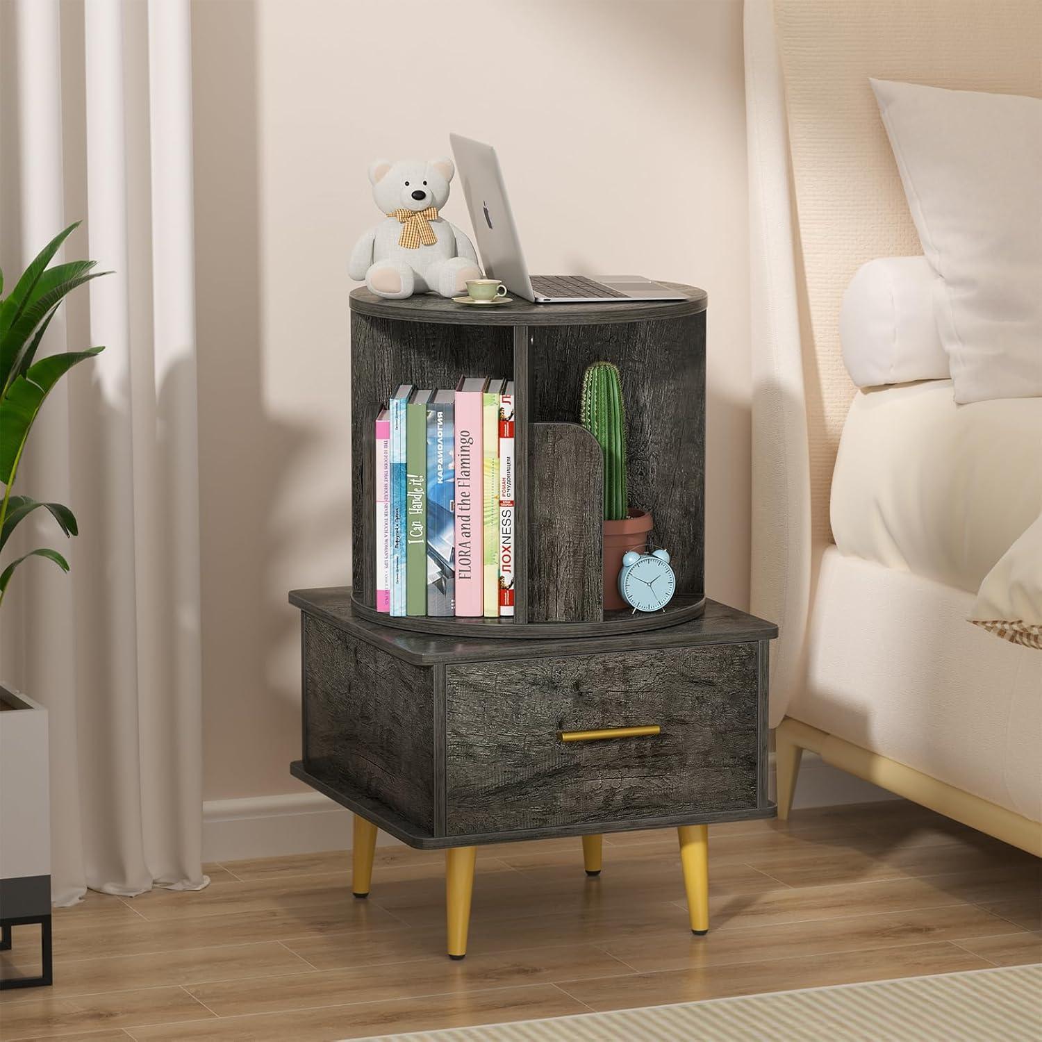 Our Take on the Cyclysio 360° rotating Bookshelf: Space & Style Unite