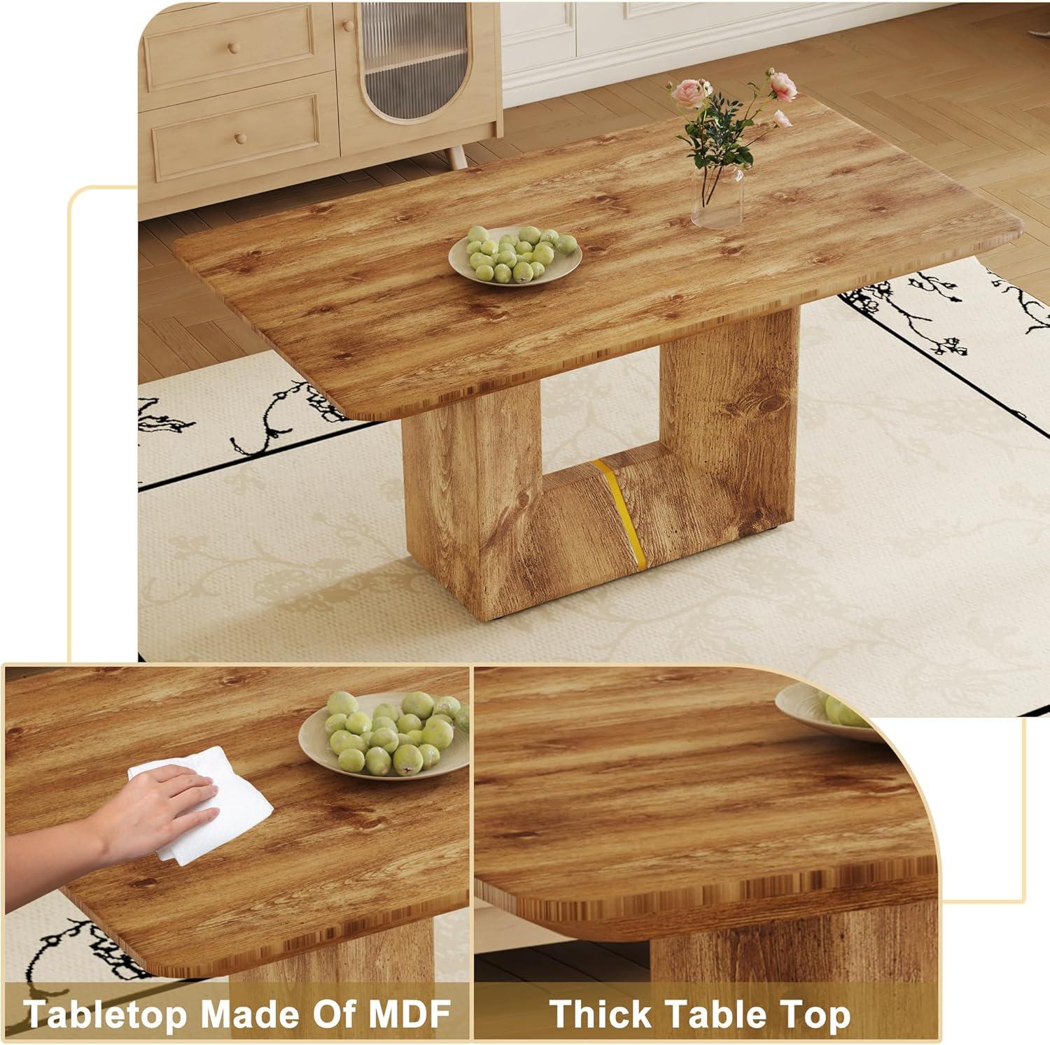 Gather 'Round: Exploring a⁢ Stylish & Sturdy 63-Inch farmhouse Dining table