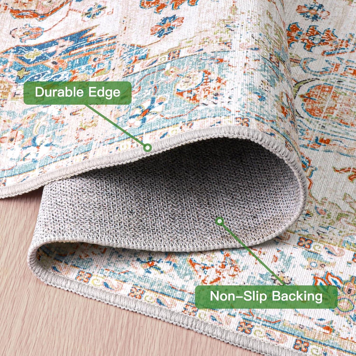 Why We Love the NURTUDIS 8'x10' Washable Vintage Rug