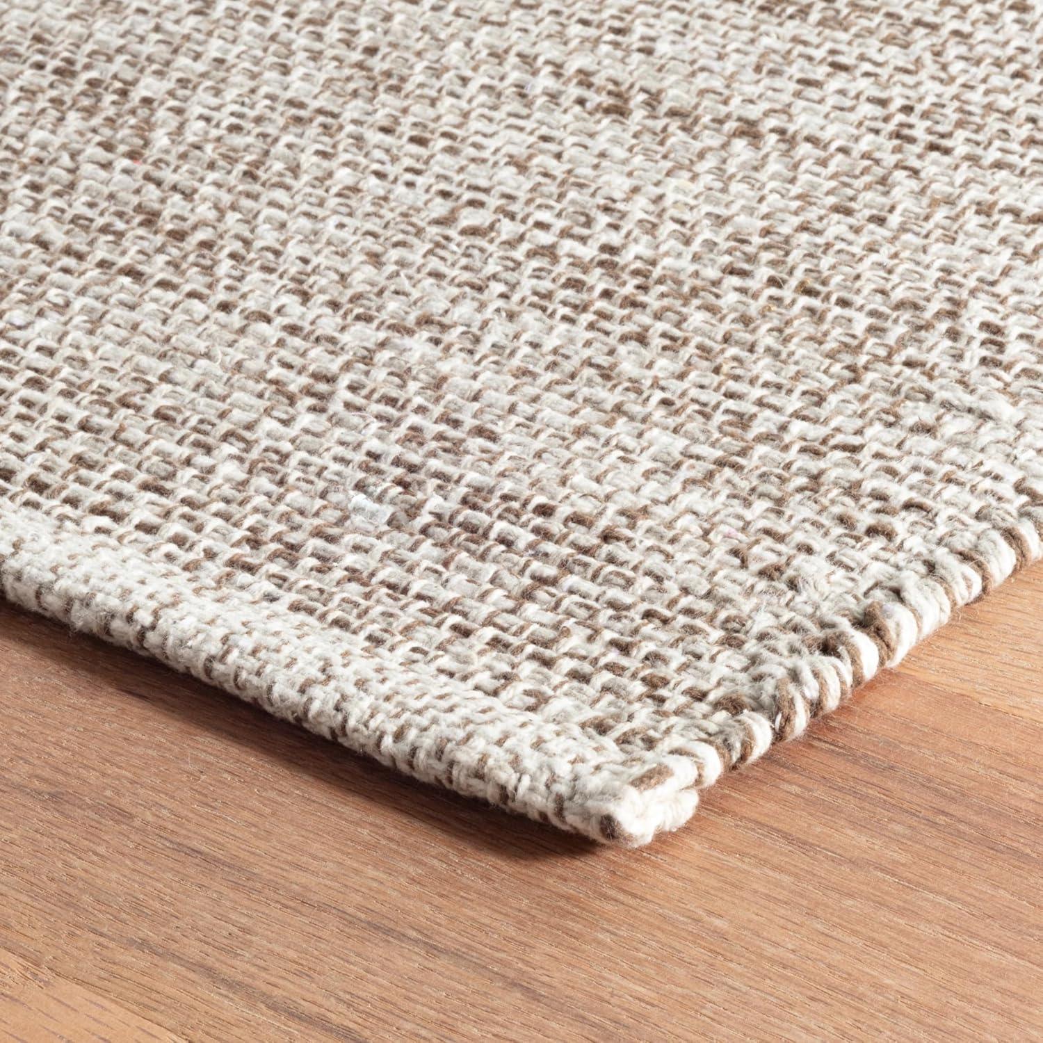 Why we Choose the Dash & Albert Marled Brown Geometric Rug