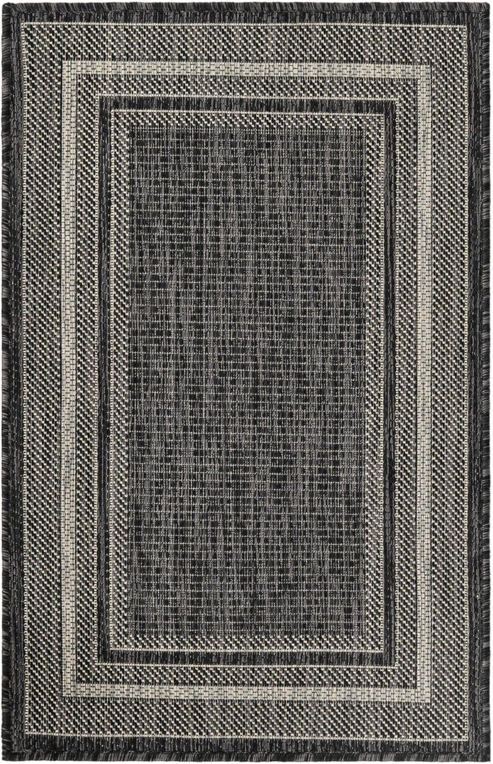 Our take on Unique Loom's Outdoor Border Rug: Style ‌Meets Durability