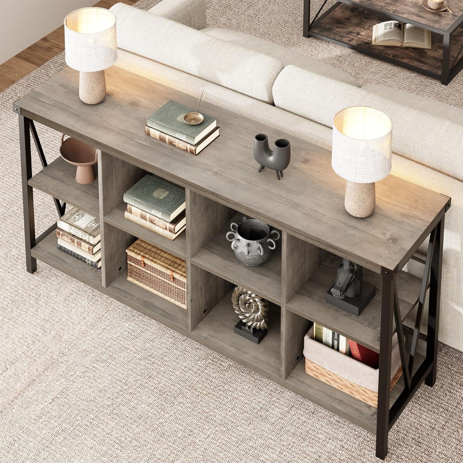 How⁢ We Organized Our‍ Space with GarveeHome's 8 Cube bookcase