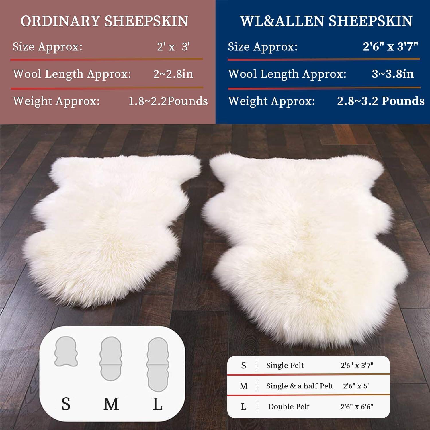Why We Love the WL&ALLEN Large Sheepskin Rug in Our Home