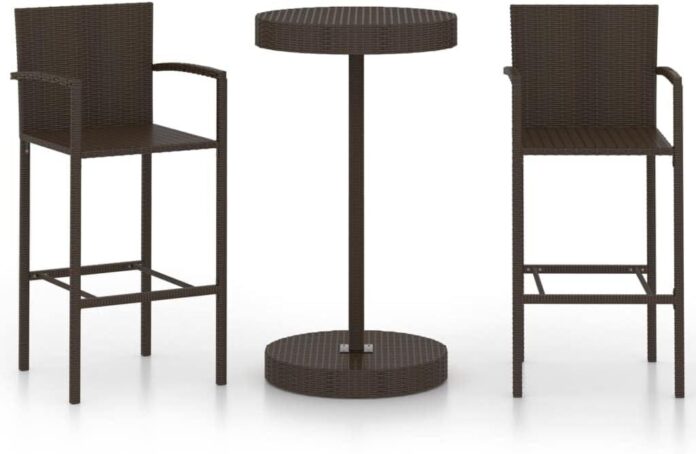 Balancing Style And Function In A Compact Garden Bar Set