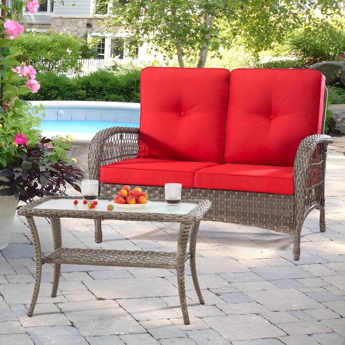 Cozy Conversations Exploring A Compact Rattan Patio Set