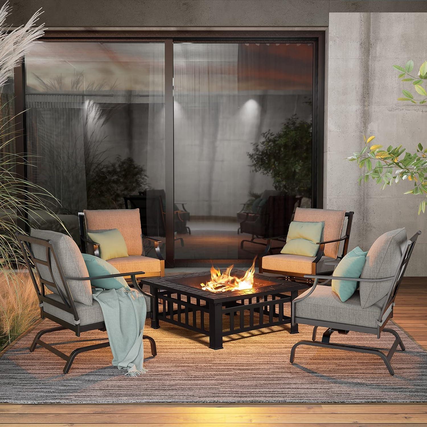 Cozy Evenings Together with⁤ Grand Patio's fire Pit Set