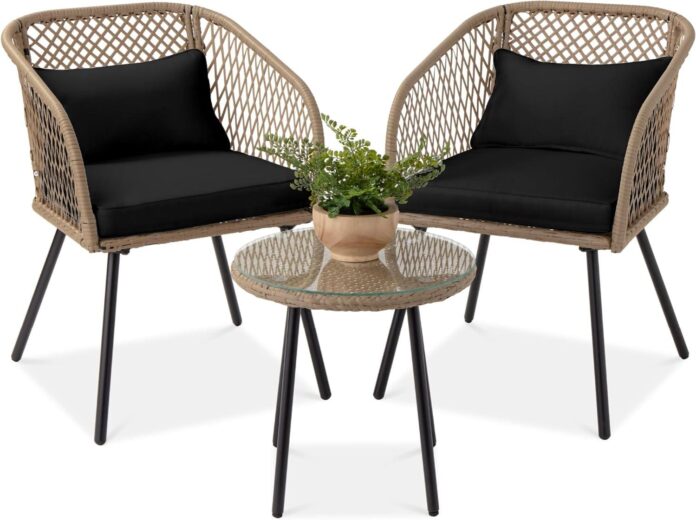 Cozy Outdoor Moments With The Wicker Bistro Set Review