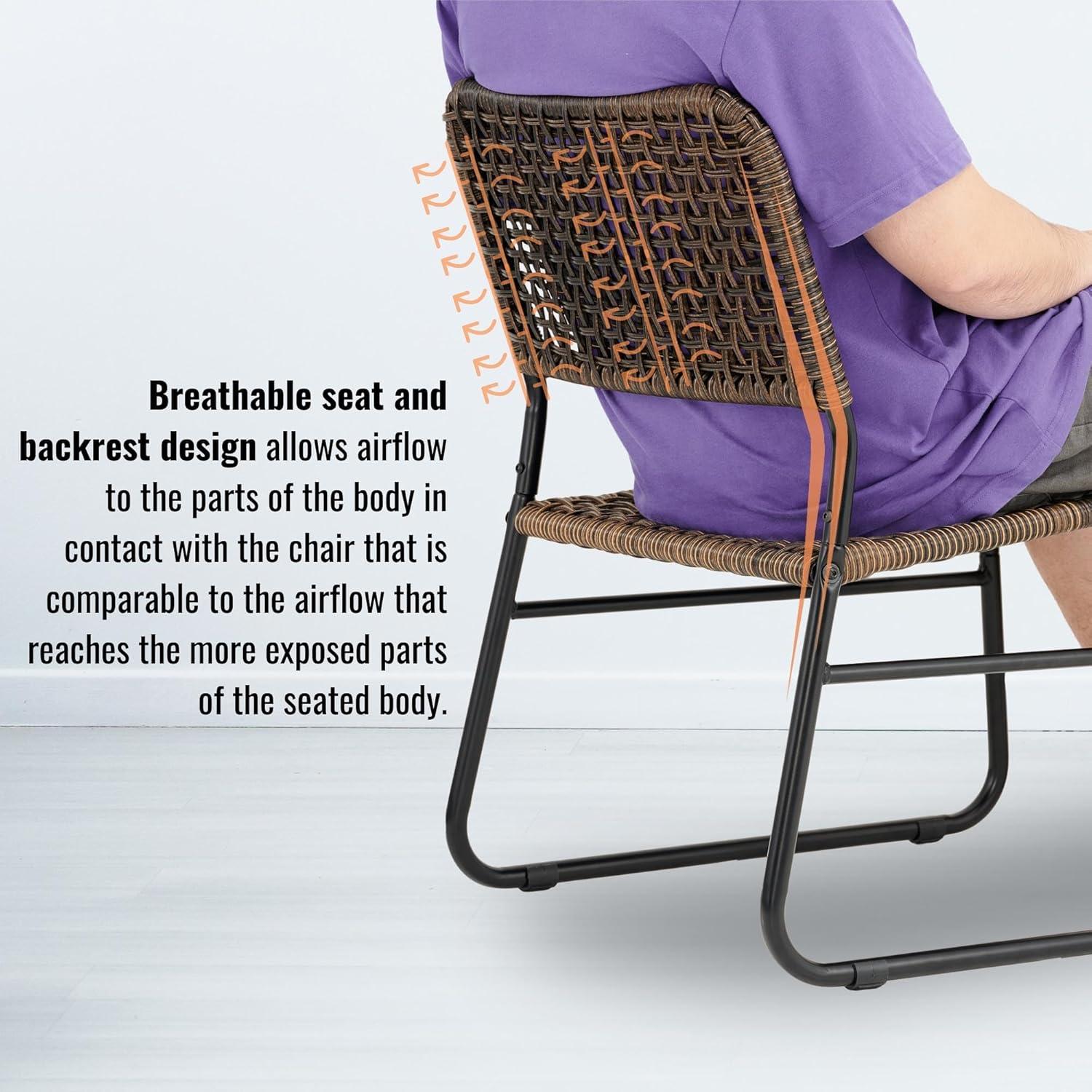 Cozy & Stylish: Exploring a 3-Piece Outdoor Rattan Set