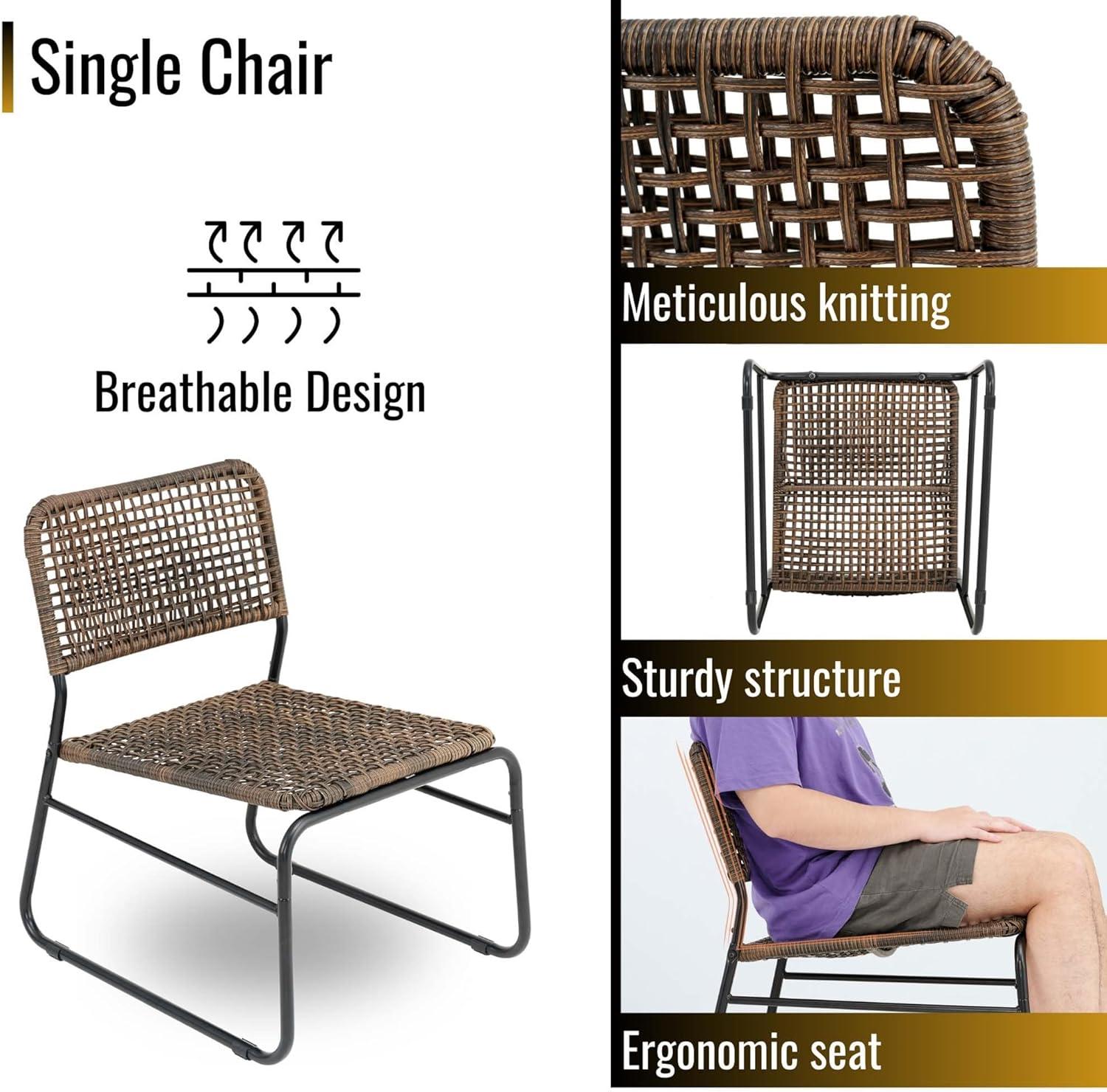 Cozy & stylish: Exploring a 3-Piece Outdoor Rattan Set