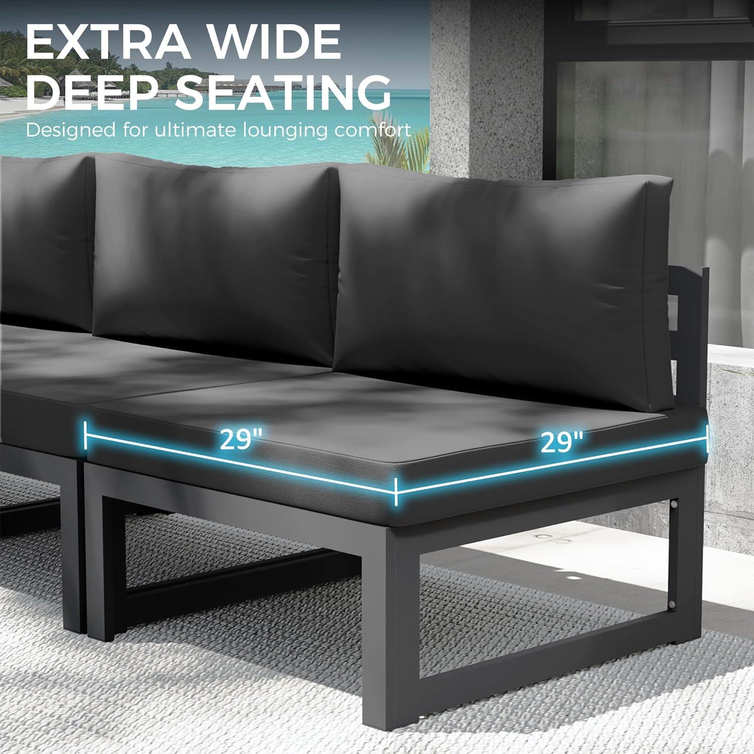 Creating⁢ Cozy Comfort and Warmth with NICESOUL's Aluminum Outdoor​ Set