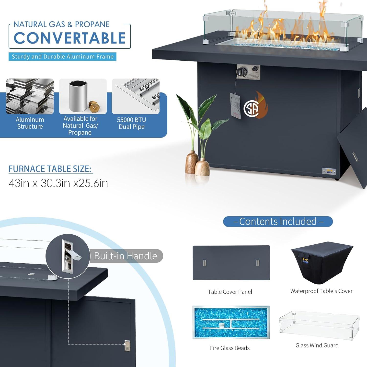 Creating Cozy Comfort and Warmth⁢ with NICESOUL's Aluminum ⁣Outdoor Set