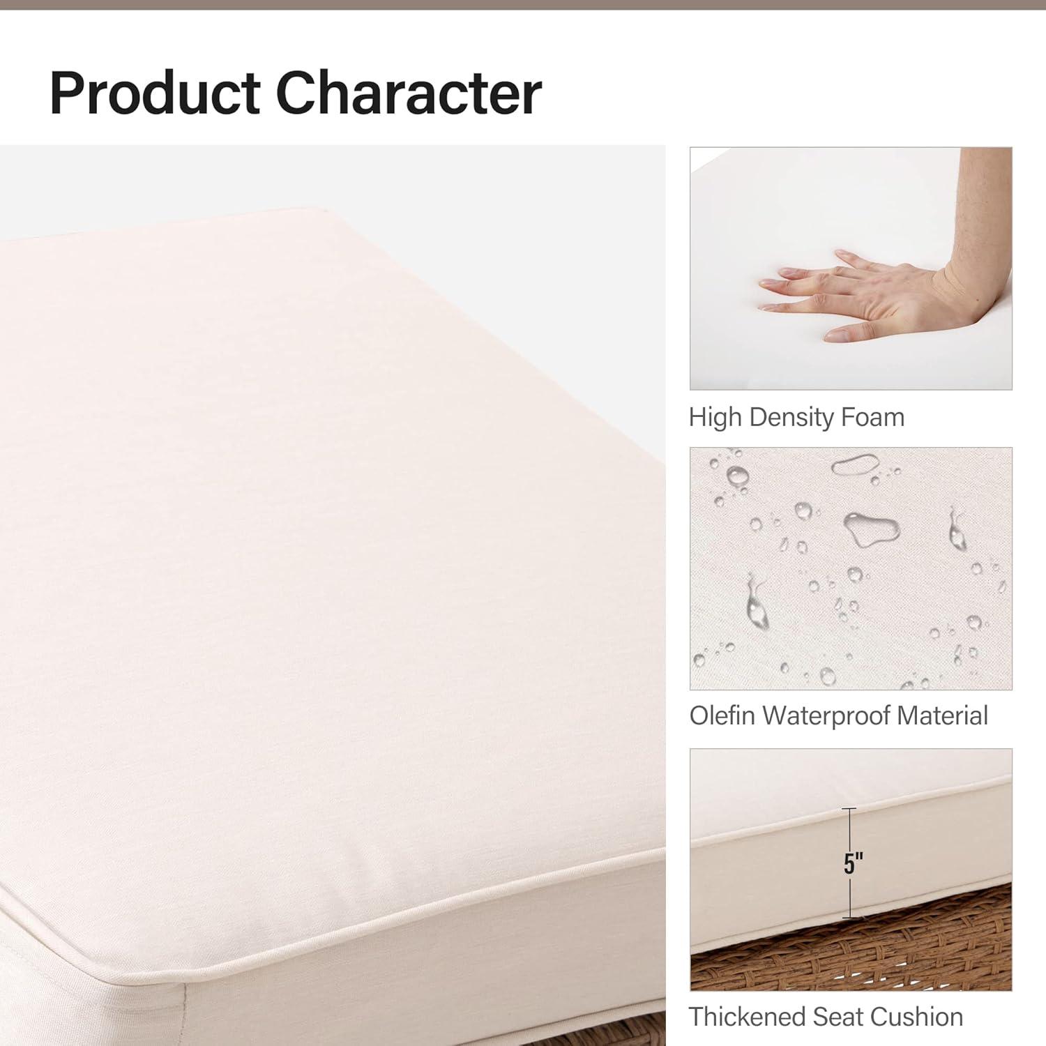 Creating Cozy Outdoor Moments with LAUSAINT HOME's 8-piece ​Patio Set