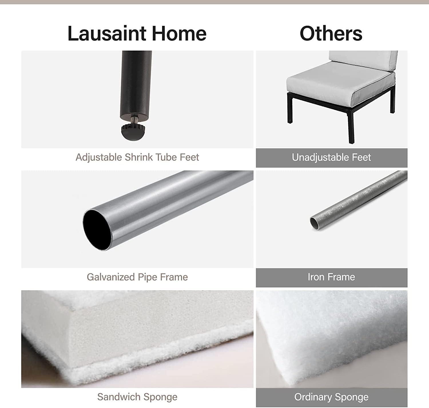 Creating Cozy Outdoor Moments with LAUSAINT HOME's ⁢8-Piece patio Set