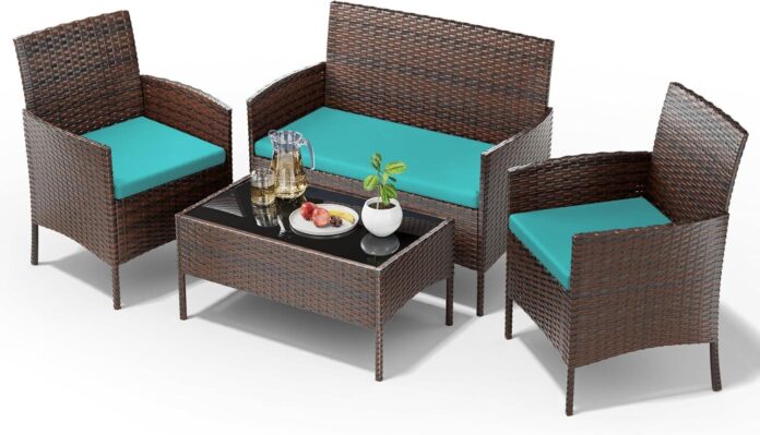 Creating The Perfect Cozy Spot Udpatio 4 Piece Patio Set Review
