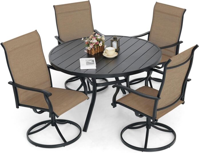 Discovering Comfort And Style With A 5 Piece Outdoor Patio Set