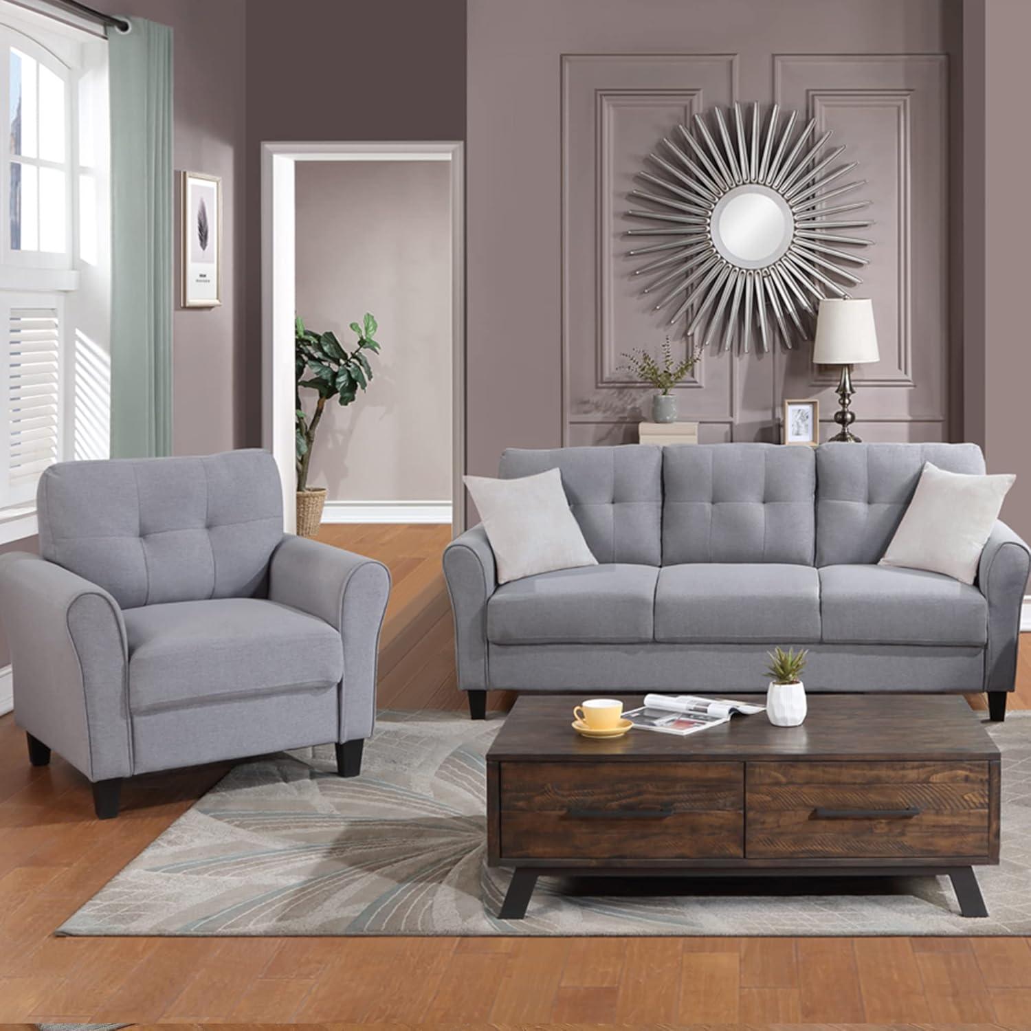Discovering Comfort and Style with Harper & Bright's 2-Piece Sectional Set