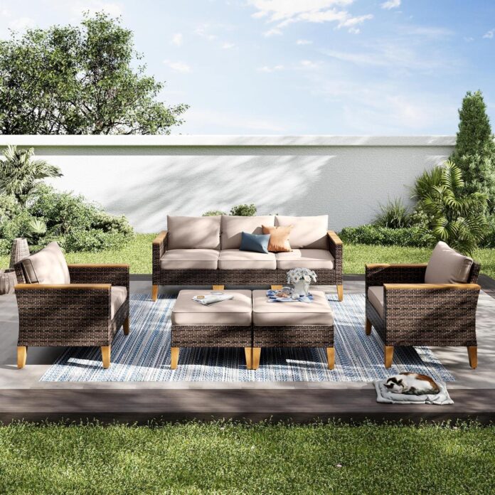 Discovering Comfort Phi Villa 7 Piece Wicker Patio Set Review