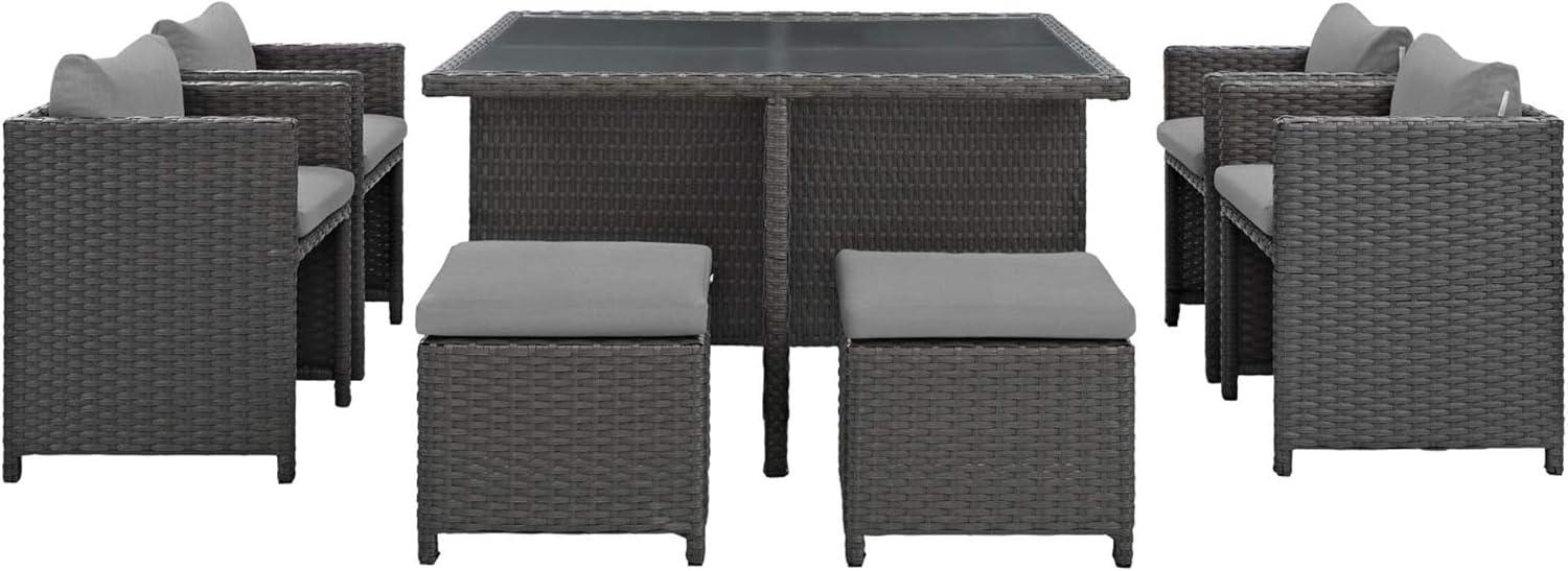 Elevate Outdoor Dining with Ergode Sojourn's Stylish 9-Piece Set