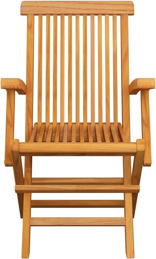 Elevate Outdoor‌ Dining with vidaXL's Teak Folding Set