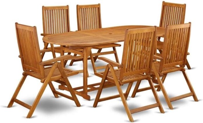 Elevate Outdoor Living With A Durable Acacia Wood Patio Set