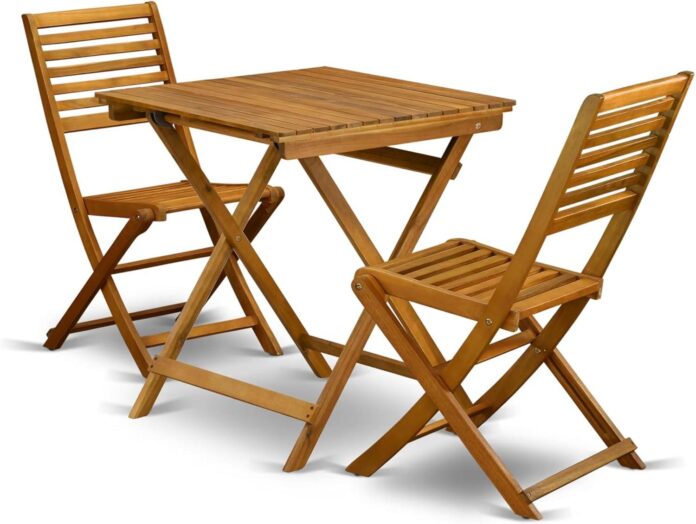 Elevate Outdoor Moments With A Stylish 3 Piece Acacia Set