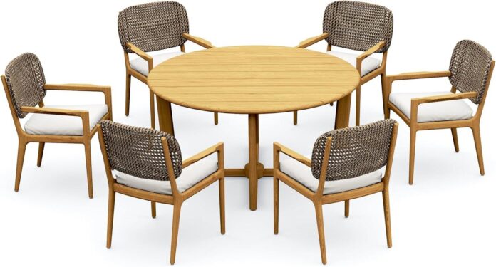 Gather Around Exploring The 6 Seat Grade A Teak Dining Set