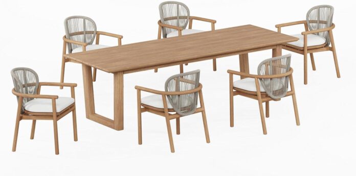Gather Around Gracefully Exploring The Grade A Teak 6 Seater Set