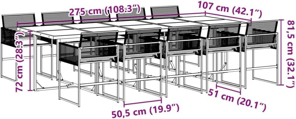 Gather ⁤Outdoors: Spacious &​ Stylish 11-Piece Patio Dining Set Review