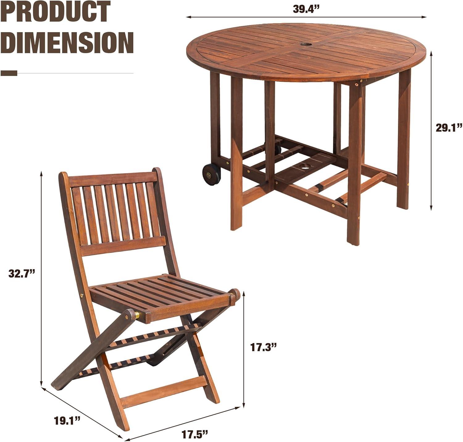 Gather 'Round: A Stylish 5-Piece Outdoor Dining Set Review