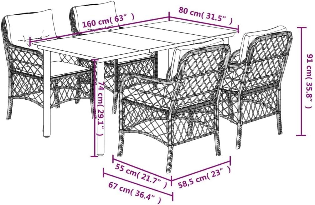 Gather 'Round: Exploring Comfort and Style with a 5-Piece Patio Set