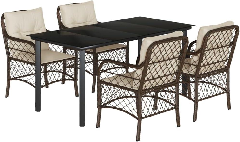 Gather 'Round: Exploring Comfort and Style with a 5-Piece Patio Set
